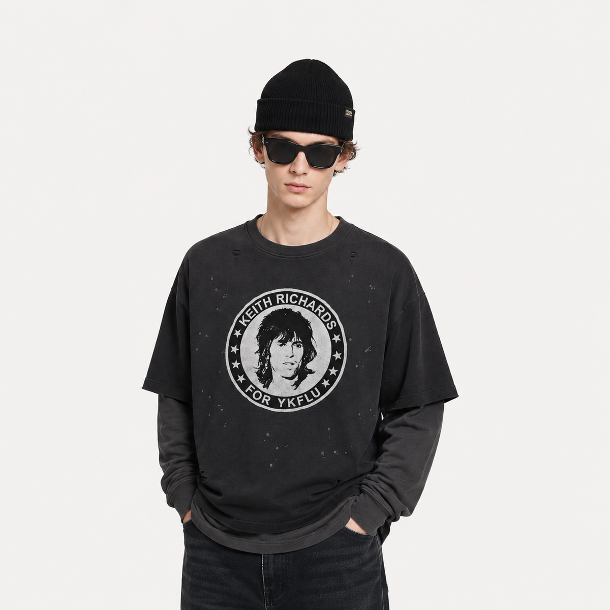 Keith Richards Skater longsleeve