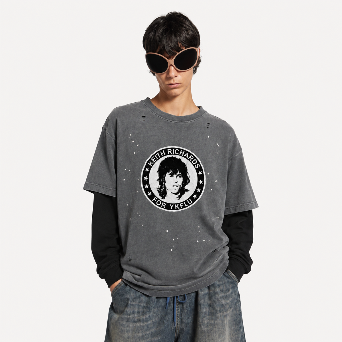 Keith Richards Skater longsleeve